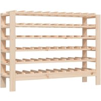 Bonnevie - Weinregal 109,5x30x82 cm Massivholz Kiefer vidaXL163502 von BONNEVIE