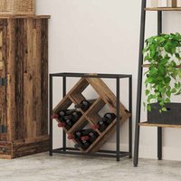 Weinregal Altholz 51 x 18 x 52,5 cm Holzwerkstoff Vidaxl Weinregal Altholz 51 x 18 x 52,5 cm Holzwerkstoff Vidaxl von VIDAXL