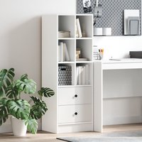 Weißes Regalsystem Weiß MDF Standard Weißes Regalsystem vidaXL332041 von VIDAXL