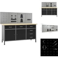 Vidaxl - Werkbänke - Living Werkbank mit 4 Werkzeugwänden - Braun Vidaxl - Werkbänke - Living Werkbank mit 4 Werkzeugwänden - Braun von VIDAXL