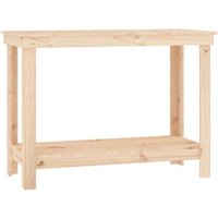 Bonnevie - Werkbank 110x50x80 cm Massivholz Kiefer vidaXL92840 von BONNEVIE