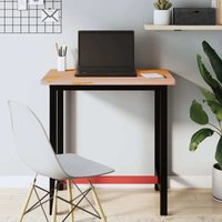 vidaXL Werkbank 80x55x81,5 cm Massivholz Buche und Metall vidaXL Werkbank 80x55x81,5 cm Massivholz Buche und Metall von VIDAXL