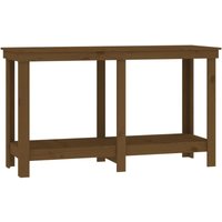 Bonnevie - Werkbank Honigbraun 140x50x80 cm Massivholz Kiefer vidaXL974456 von BONNEVIE