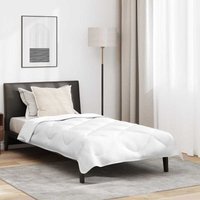 Bettdecke mit Kissen 2 pcs Weiß Mikrofaser vidaXL von VIDAXL