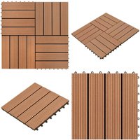 Wpc Fliese Barfussdiele Terrassenfliese Bodenfliese - wpc Fliesen - Gartenmöbel - Terrassendielen - Balkonterrasse - Poolumrandung - Home & Living Wpc Fliese Barfussdiele Terrassenfliese Bodenfliese - wpc Fliesen - Gartenmöbel - Terrassendielen - Balkonterrasse - Poolumrandung - Home & Living von VIDAXL