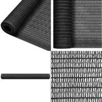 Zaunblende Anthrazit 1,2x50 m HDPE 75 g/m² - Zaunblende - Sichtschutz - HDPE - Gartenzubehör - Terrassenüberdachung - Home & Living von VIDAXL