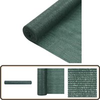 Zaunblende Grün 2x10 m HDPE 75 g/m² - Zaunblende - Sichtschutz - HDPE Netz - Gartenzubehör - Terrassenüberdachung von VIDAXL