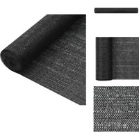 Zaunblende Schwarz 1,2x25 m HDPE 75 g/m² - Zaunblende - Sichtschutz - HDPE Netz - Gartenzubehör - Terrassenüberdachung Zaunblende Schwarz 1,2x25 m HDPE 75 g/m² - Zaunblende - Sichtschutz - HDPE Netz - Gartenzubehör - Terrassenüberdachung von VIDAXL