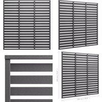 Vidaxl - Zaunelement wpc 180x180 cm Grau - Zaunpanel - wpc Zaun - Gartenzaun - Sichtschutzzaun - Windschutzzaun - Home & Living Vidaxl - Zaunelement wpc 180x180 cm Grau - Zaunpanel - wpc Zaun - Gartenzaun - Sichtschutzzaun - Windschutzzaun - Home & Living von VIDAXL