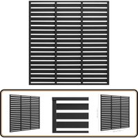 Zaunelement wpc 180x180 cm Schwarz - Zaunpanel - wpc Zaun - Gartenzaun - Sichtschutzzaun - Windschutzzaun Zaunelement wpc 180x180 cm Schwarz - Zaunpanel - wpc Zaun - Gartenzaun - Sichtschutzzaun - Windschutzzaun von VIDAXL