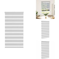Vidaxl - Zebrarollo Hellgrau 75x150 cm Stoffbreite 70,9 cm Polyester - Zebra-Jalousie - Zebra-Jalousien - Zebra-Rollo - Doppelrollo Vidaxl - Zebrarollo Hellgrau 75x150 cm Stoffbreite 70,9 cm Polyester - Zebra-Jalousie - Zebra-Jalousien - Zebra-Rollo - Doppelrollo von VIDAXL