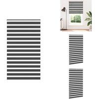 Zebrarollo Schwarz 125x200 cm Stoffbreite 120,9 cm Polyester - Zebra-Jalousie - Zebra-Jalousien - Zebra-Rollo - Doppelrollo Zebrarollo Schwarz 125x200 cm Stoffbreite 120,9 cm Polyester - Zebra-Jalousie - Zebra-Jalousien - Zebra-Rollo - Doppelrollo von VIDAXL