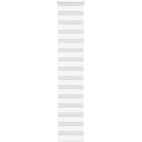 Zebrarollo Weiß 50x200 cm Stoffbreite 45,9 cm Polyester Vidaxl von VIDAXL