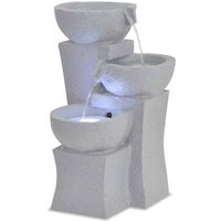 vidaXL Zimmerbrunnen mit LED-Beleuchtung Polyresin von VIDAXL
