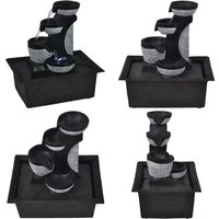 Zimmerbrunnen mit led Polyresin - Zimmerspringbrunnen - Springbrunnen - Home & Living - Grau Zimmerbrunnen mit led Polyresin - Zimmerspringbrunnen - Springbrunnen - Home & Living - Grau von VIDAXL