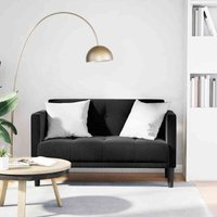 Zweisitzer-Sofa Schwarz 111 cm Samt Vidaxl Zweisitzer-Sofa Schwarz 111 cm Samt Vidaxl von VIDAXL