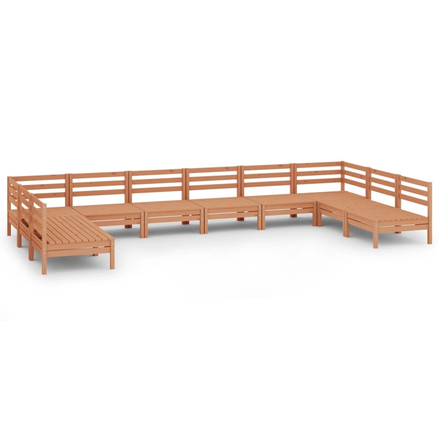 vidaXL 10-tlg Garten-Lounge-Set Honigbraun Massivholz Kiefer Modell 18 vidaXL 10-tlg Garten-Lounge-Set Honigbraun Massivholz Kiefer Modell 18 von VIDAXL