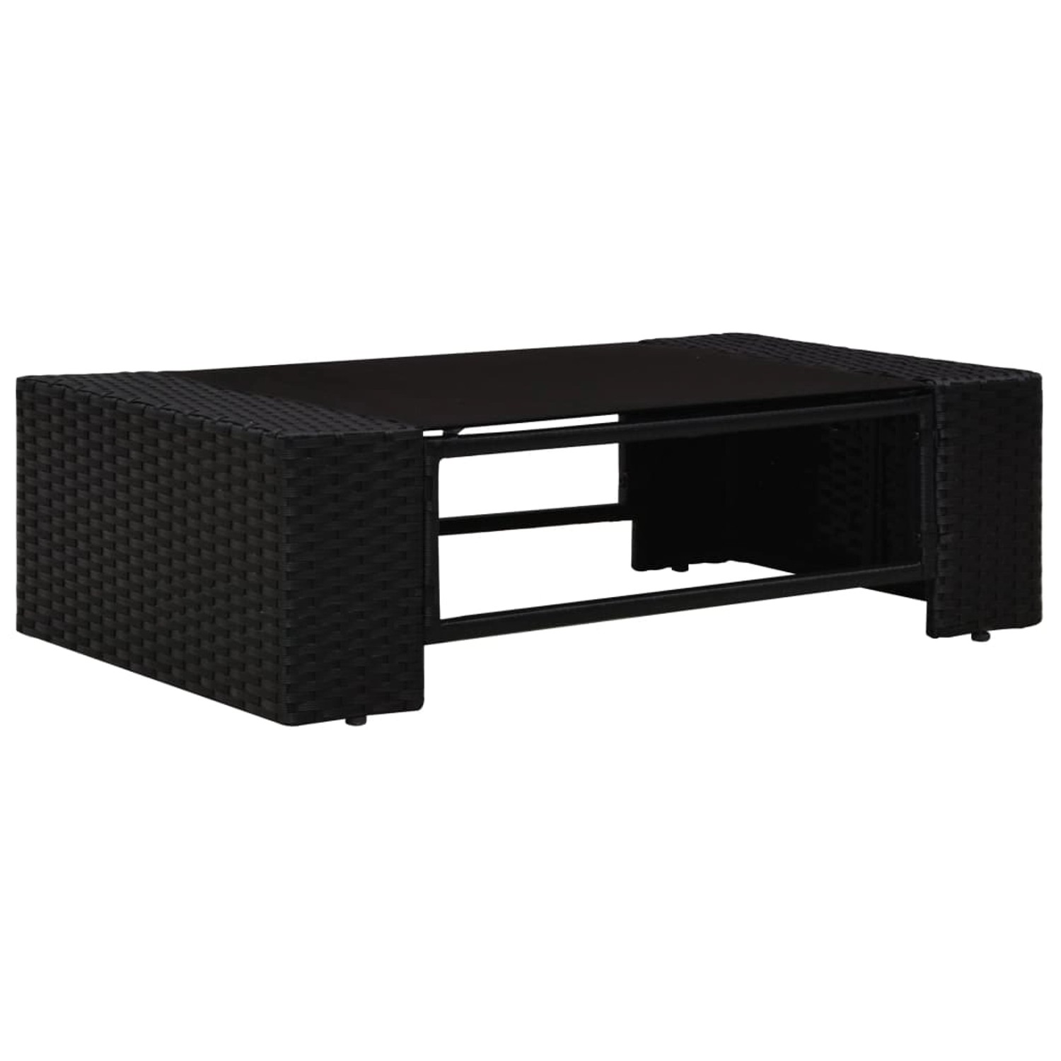 vidaXL 10-tlg Garten-Lounge-Set Poly Rattan Schwarz Modell 1 vidaXL 10-tlg Garten-Lounge-Set Poly Rattan Schwarz Modell 1 von VIDAXL