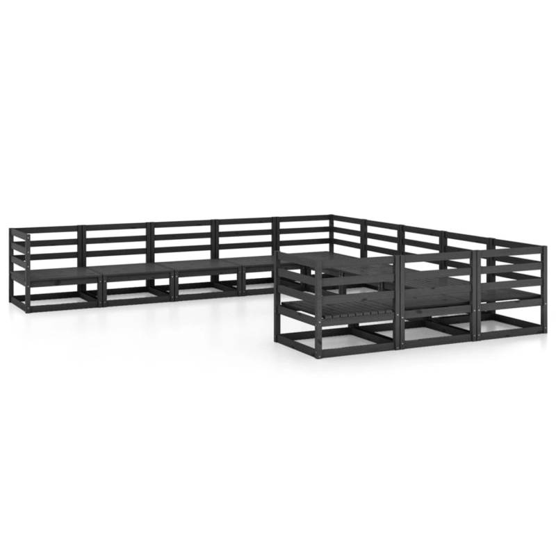 vidaXL 11-tlg Garten-Lounge-Set Massivholz Kiefer Modell 16 von VIDAXL