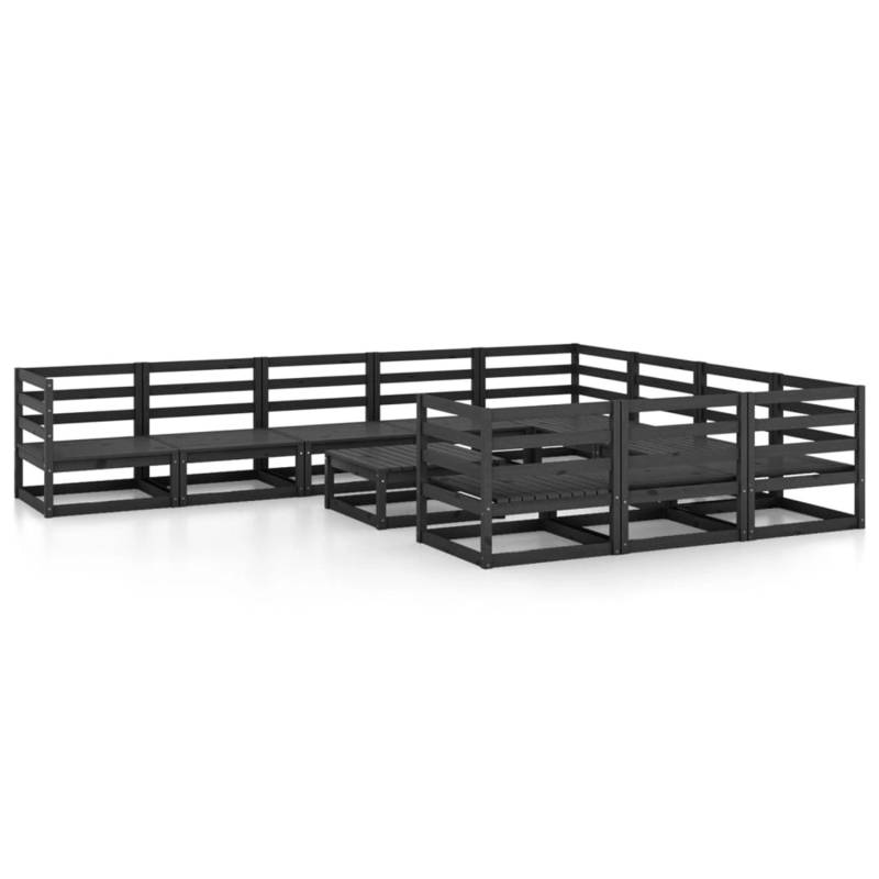 vidaXL 11-tlg Garten-Lounge-Set Massivholz Kiefer Modell 19 von VIDAXL