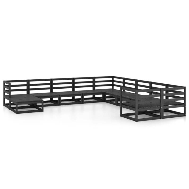 vidaXL 11-tlg Garten-Lounge-Set Massivholz Kiefer Modell 22 von VIDAXL