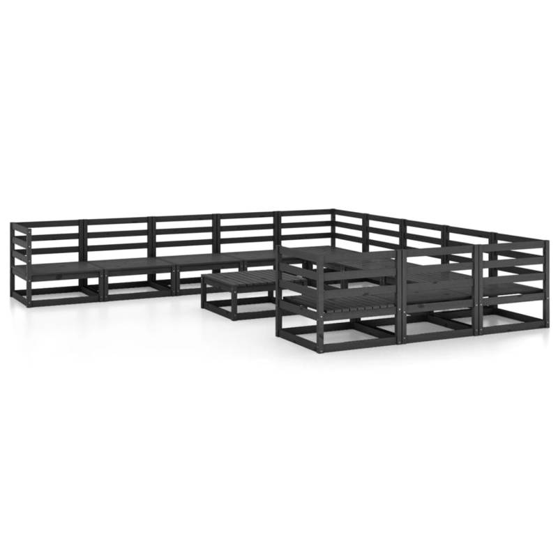 vidaXL 12-tlg Garten-Lounge-Set Massivholz Kiefer Modell 10 von VIDAXL