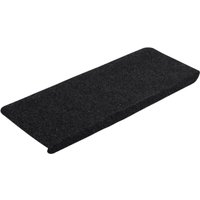 Vidaxl - Stufenmatten Selbstklebend 15 Stk. 65x24,5x3,5 cm Schwarz von VIDAXL