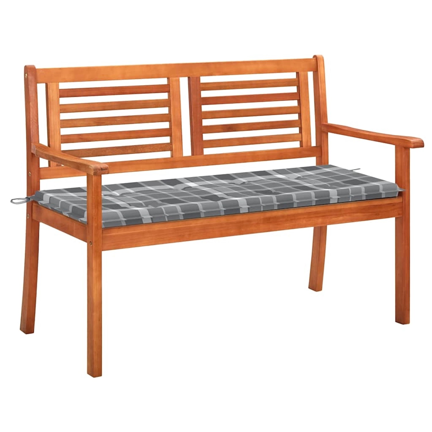 vidaXL 2-Sitzer-Gartenbank mit Auflage 120 cm Massivholz Eukalyptus 3060983 vidaXL 2-Sitzer-Gartenbank mit Auflage 120 cm Massivholz Eukalyptus 3060983 von VIDAXL