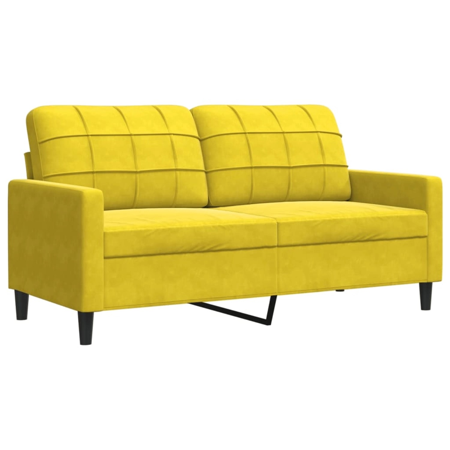 vidaXL 2-Sitzer-Sofa Gelb 140 cm Samt 2153265 vidaXL 2-Sitzer-Sofa Gelb 140 cm Samt 2153265 von VIDAXL