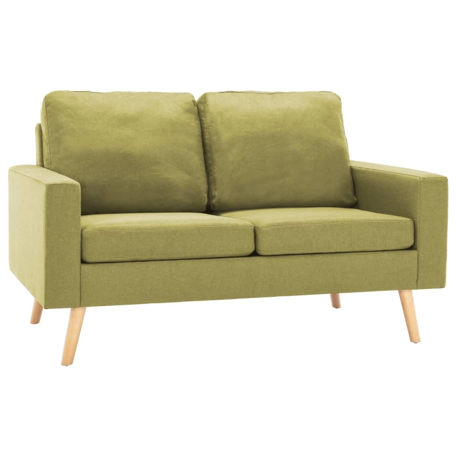 vidaXL 2-Sitzer-Sofa Grün Stoff Modell 3 vidaXL 2-Sitzer-Sofa Grün Stoff Modell 3 von VIDAXL
