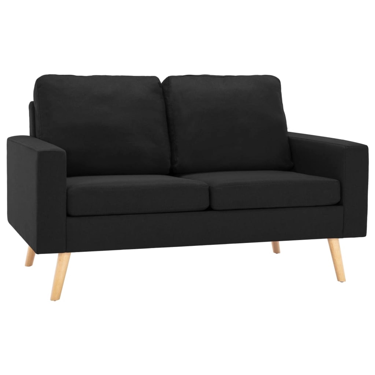 vidaXL 2-Sitzer-Sofa Schwarz Stoff Modell 3 vidaXL 2-Sitzer-Sofa Schwarz Stoff Modell 3 von VIDAXL