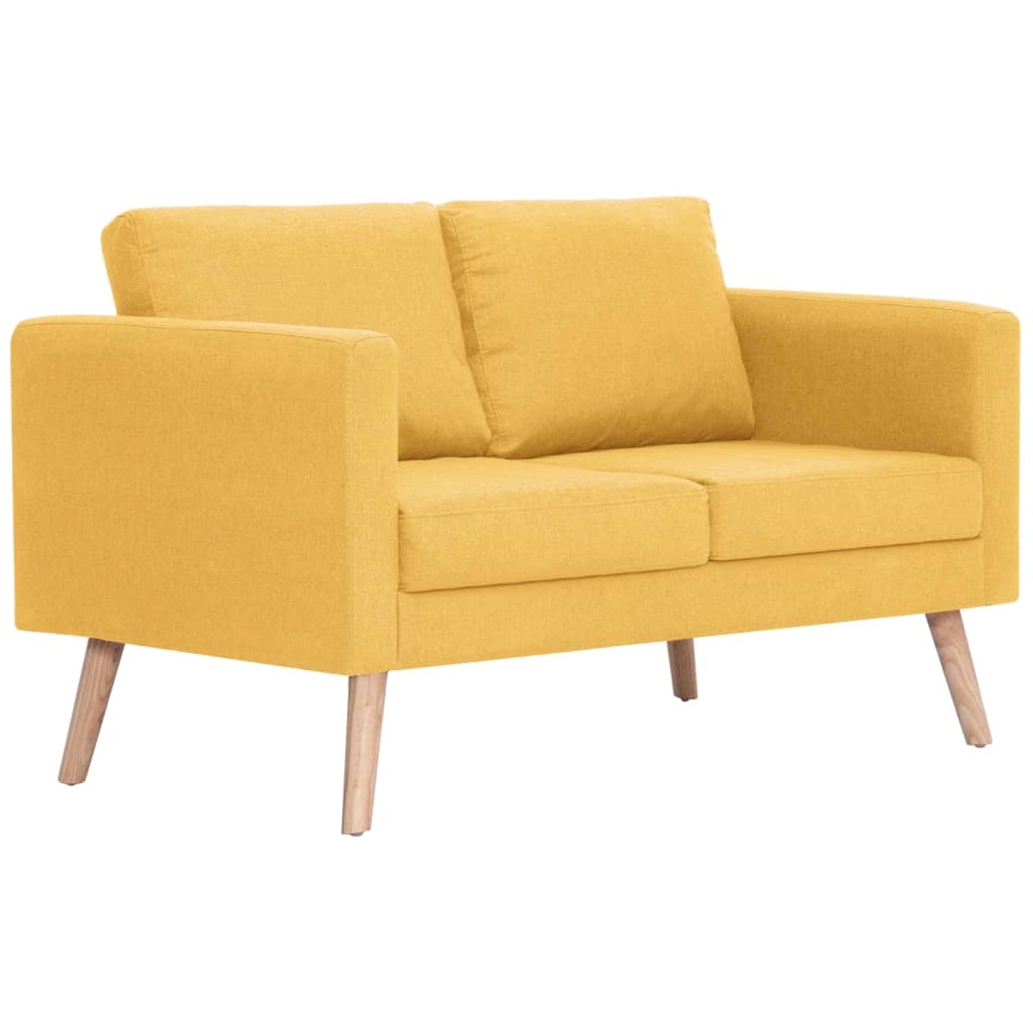 vidaXL 2-Sitzer-Sofa Stoff Gelb Modell 1 vidaXL 2-Sitzer-Sofa Stoff Gelb Modell 1 von VIDAXL