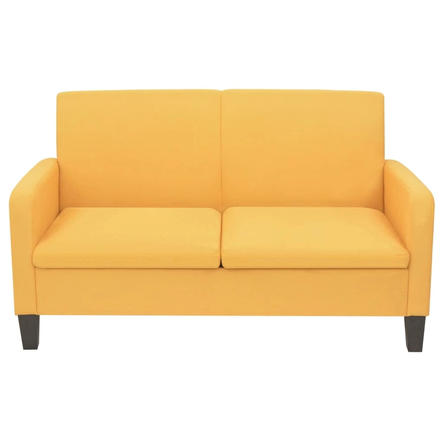 vidaXL 2-Sitzersofa 135 x 65 x76 cm Gelb vidaXL 2-Sitzersofa 135 x 65 x76 cm Gelb von VIDAXL