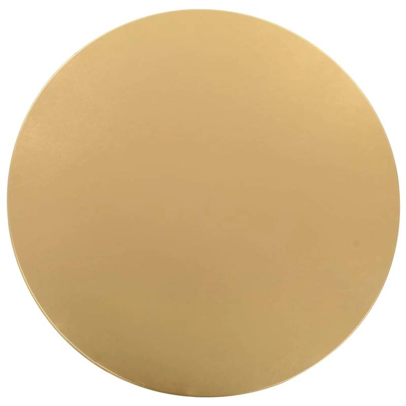 vidaXL 2 Stück Stretch-Tischdecken Golden 70 cm von VIDAXL