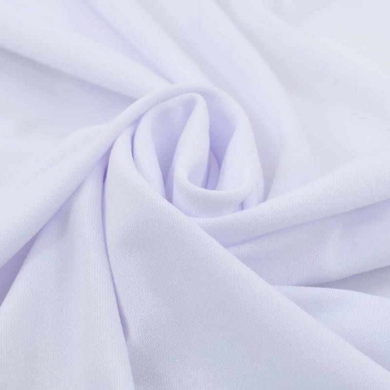 vidaXL 2 Stück Stretch-Tischdecken mit Rand Weiß 150x74 cm von VIDAXL