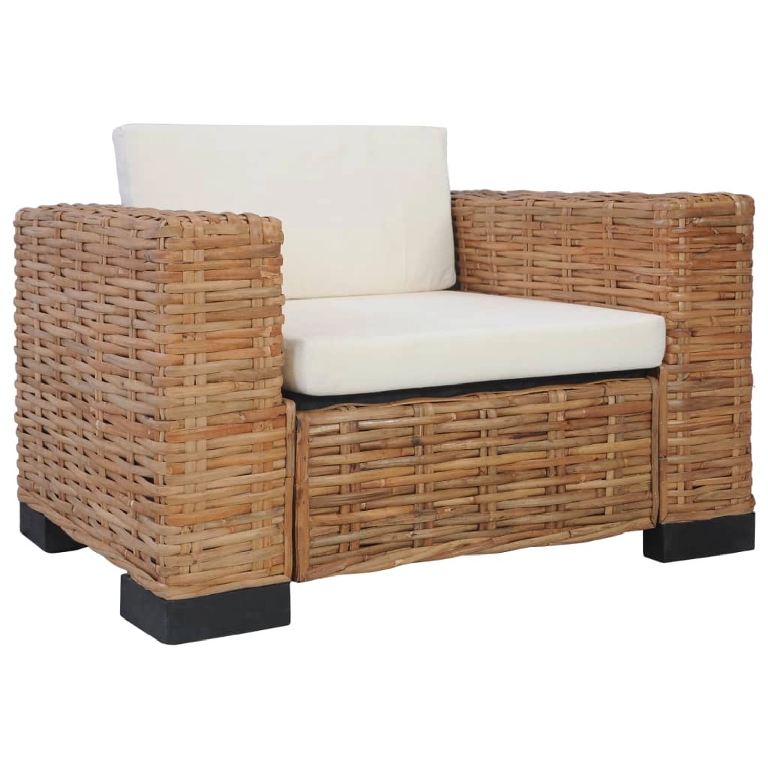 vidaXL 2-Tlg Sofagarnitur mit Auflagen Natur Rattan Modell 4 vidaXL 2-Tlg Sofagarnitur mit Auflagen Natur Rattan Modell 4 von VIDAXL