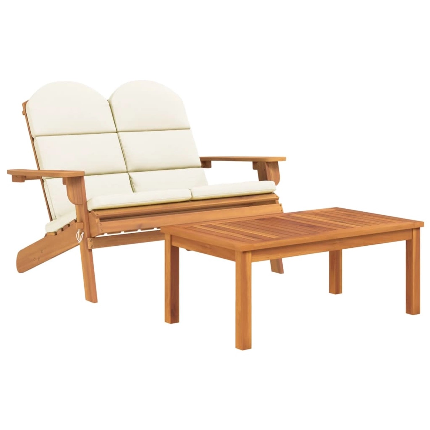 vidaXL 2-tlg Garten-Lounge-Set Adirondack Massivholz Akazie Modell 2 vidaXL 2-tlg Garten-Lounge-Set Adirondack Massivholz Akazie Modell 2 von VIDAXL
