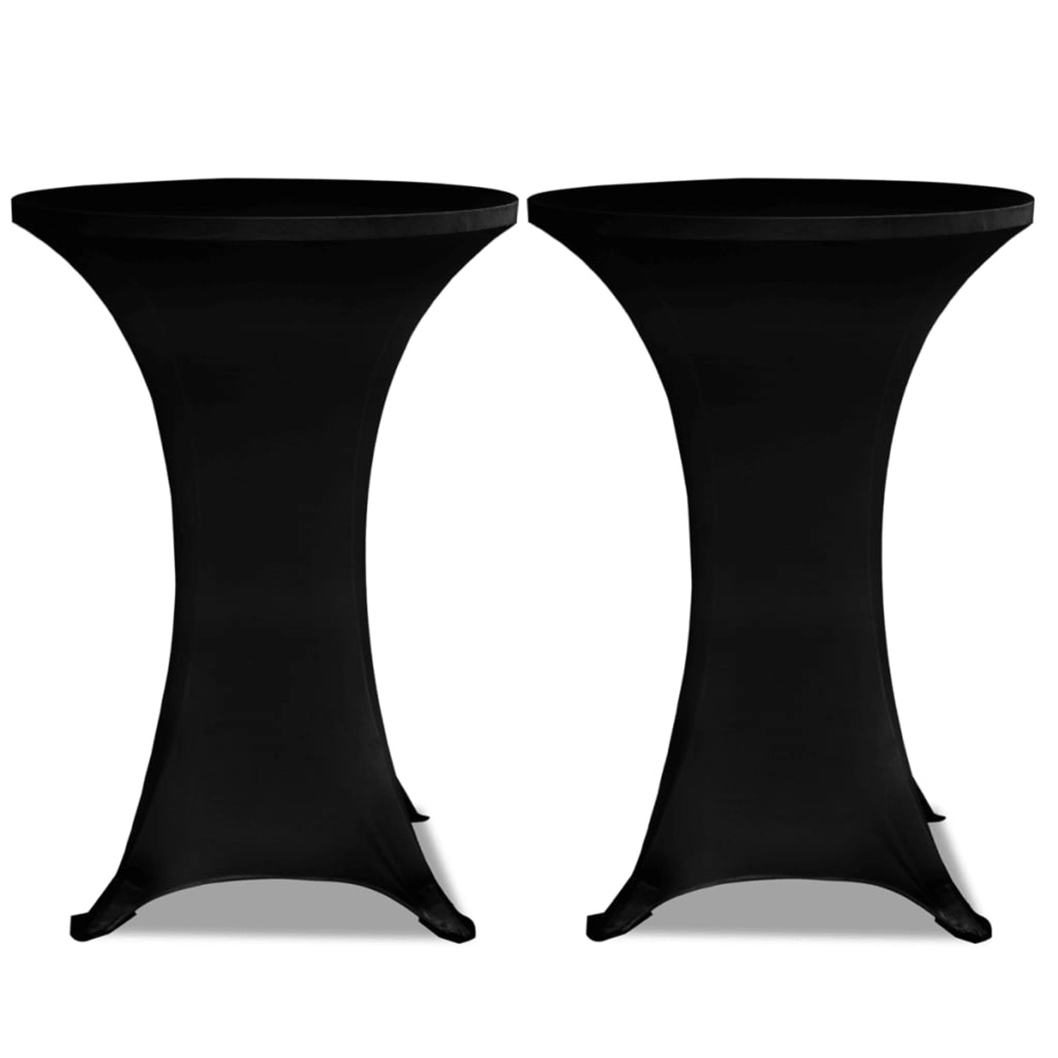 vidaXL 2 x Tischhusse für Stehtisch Stretchhusse Ø70 cm Schwarz vidaXL 2 x Tischhusse für Stehtisch Stretchhusse Ø70 cm Schwarz von VIDAXL