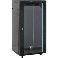 22U Netzwerkschrank 19' IP20 Schwarz 60x60x120 cm - Vidaxl von VIDAXL