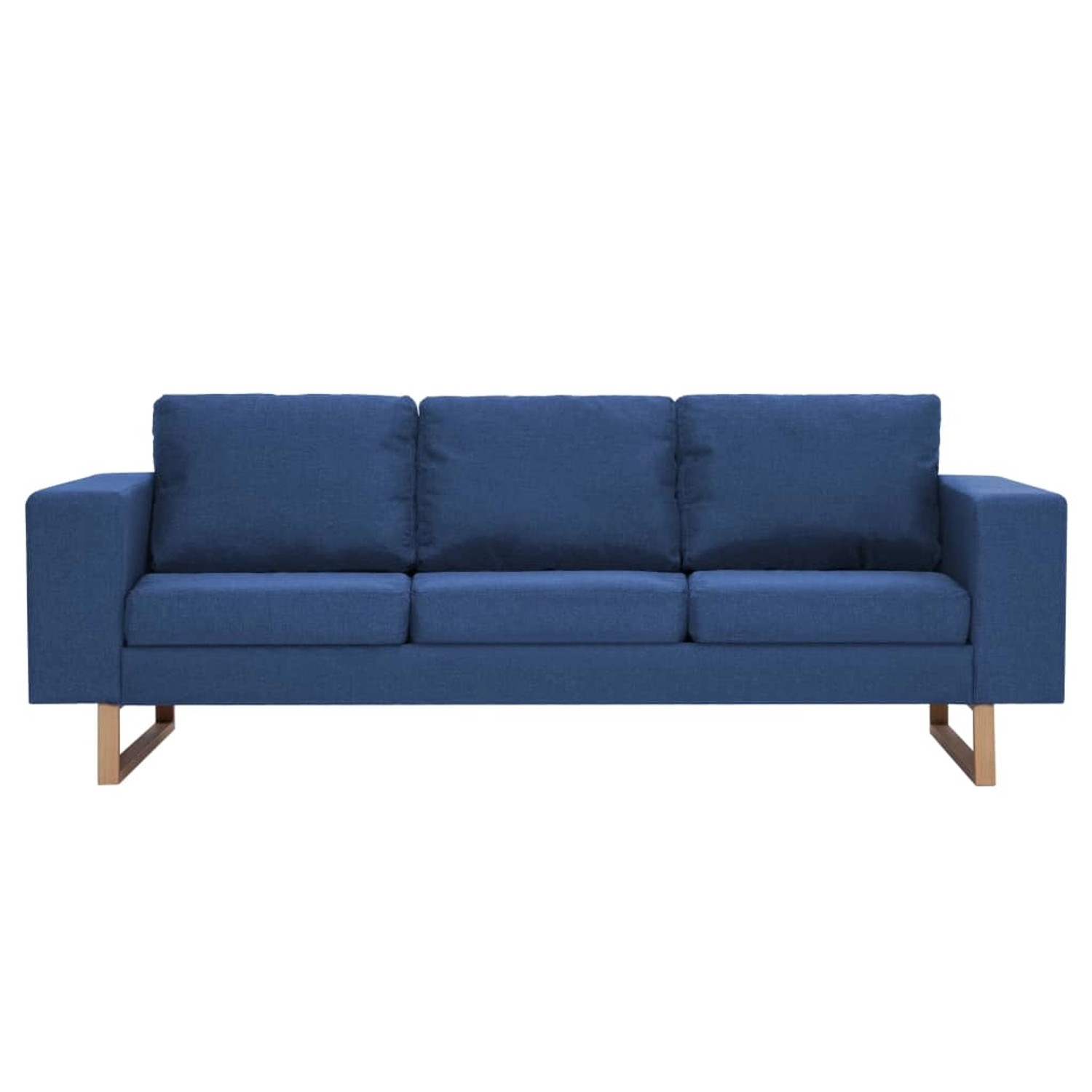 vidaXL 3-Sitzer-Sofa Stoff Blau Modell 4 vidaXL 3-Sitzer-Sofa Stoff Blau Modell 4 von VIDAXL