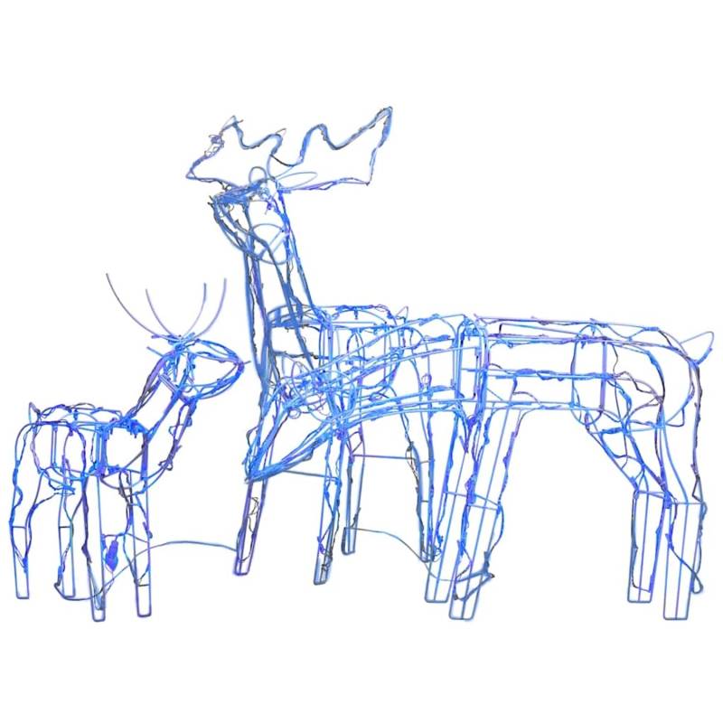 vidaXL 3-Tlg LED-Rentiere Set Weihnachtsdeko 229 LEDs 328540 vidaXL 3-Tlg LED-Rentiere Set Weihnachtsdeko 229 LEDs 328540 von VIDAXL