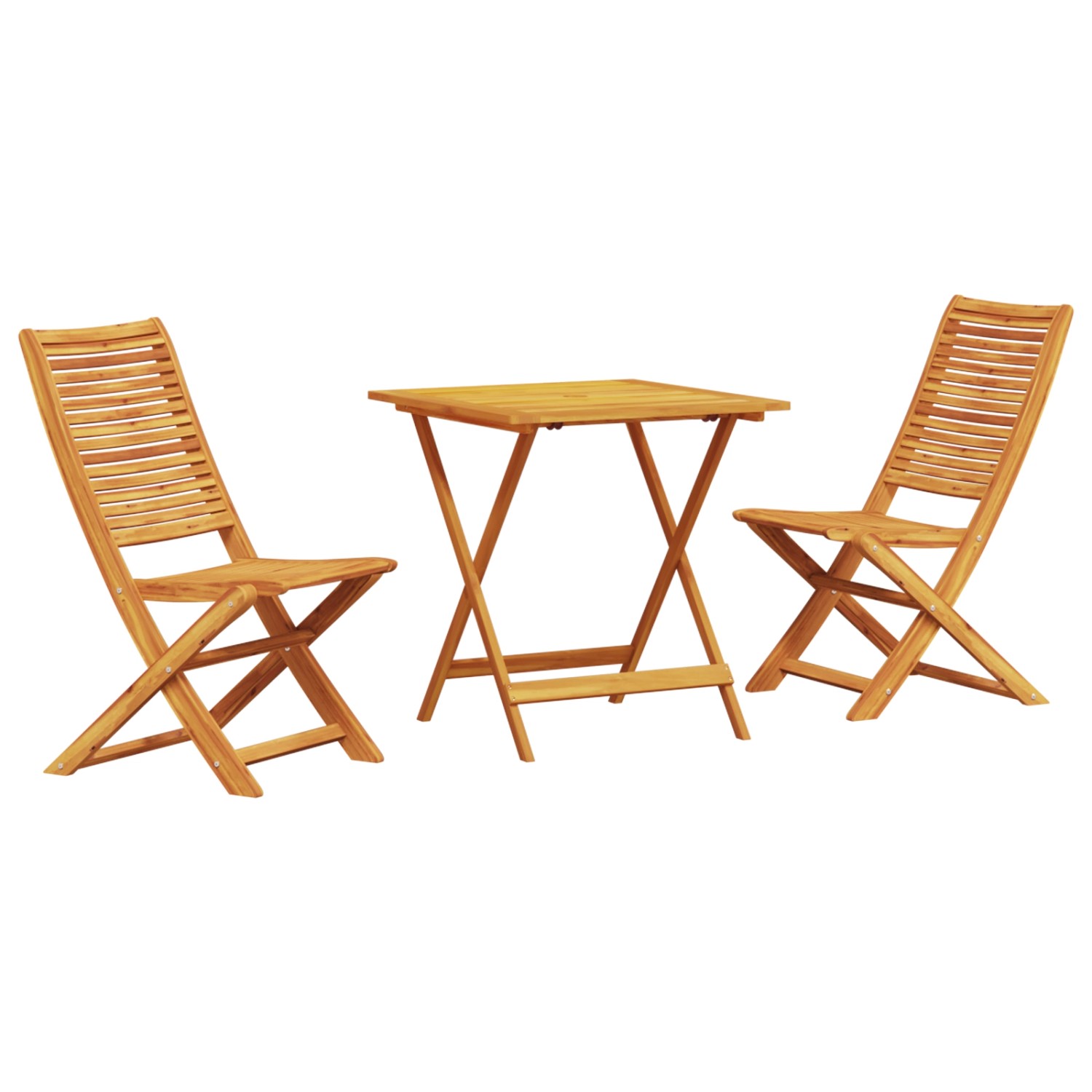 vidaXL 3-tlg Bistro-Set Klappbar Massivholz Akazie 3375696 vidaXL 3-tlg Bistro-Set Klappbar Massivholz Akazie 3375696 von VIDAXL