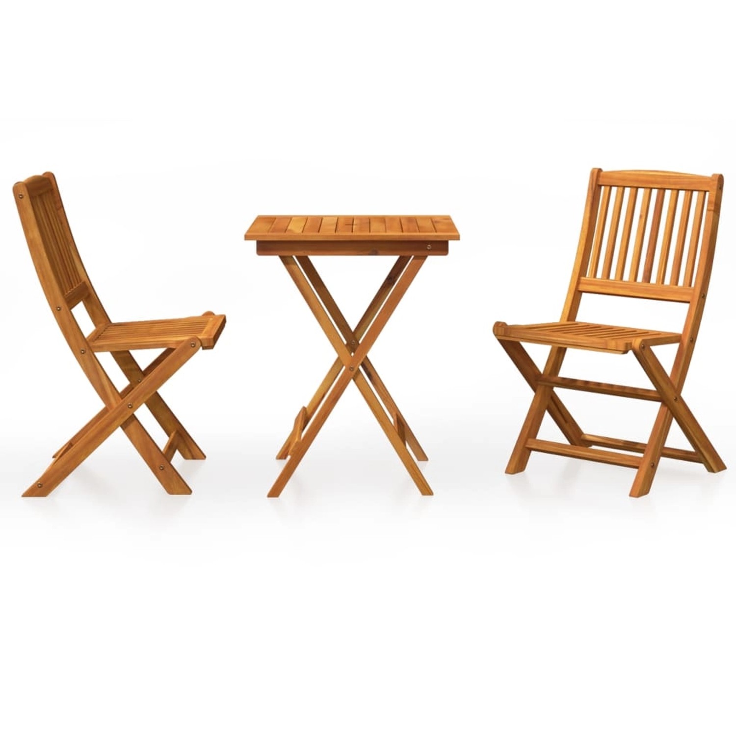 vidaXL 3-tlg Garten-Essgruppe Klappbar Massivholz Akazie Modell 100 vidaXL 3-tlg Garten-Essgruppe Klappbar Massivholz Akazie Modell 100 von VIDAXL