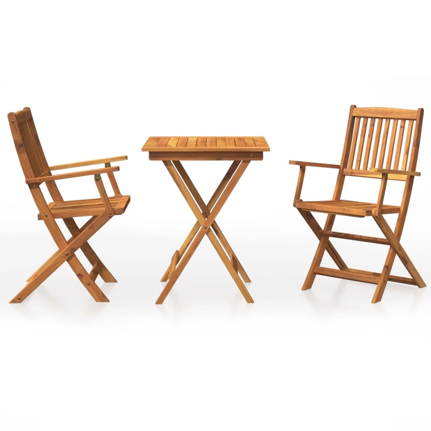 vidaXL 3-tlg Garten-Essgruppe Klappbar Massivholz Akazie Modell 99 vidaXL 3-tlg Garten-Essgruppe Klappbar Massivholz Akazie Modell 99 von VIDAXL
