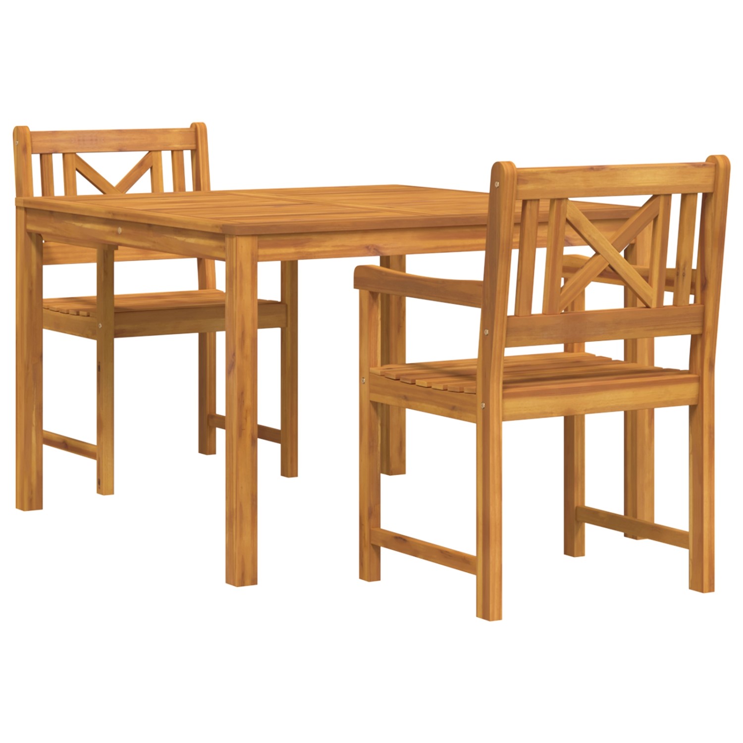 vidaXL 3-tlg Garten-Essgruppe Massivholz Akazie 3375658 vidaXL 3-tlg Garten-Essgruppe Massivholz Akazie 3375658 von VIDAXL