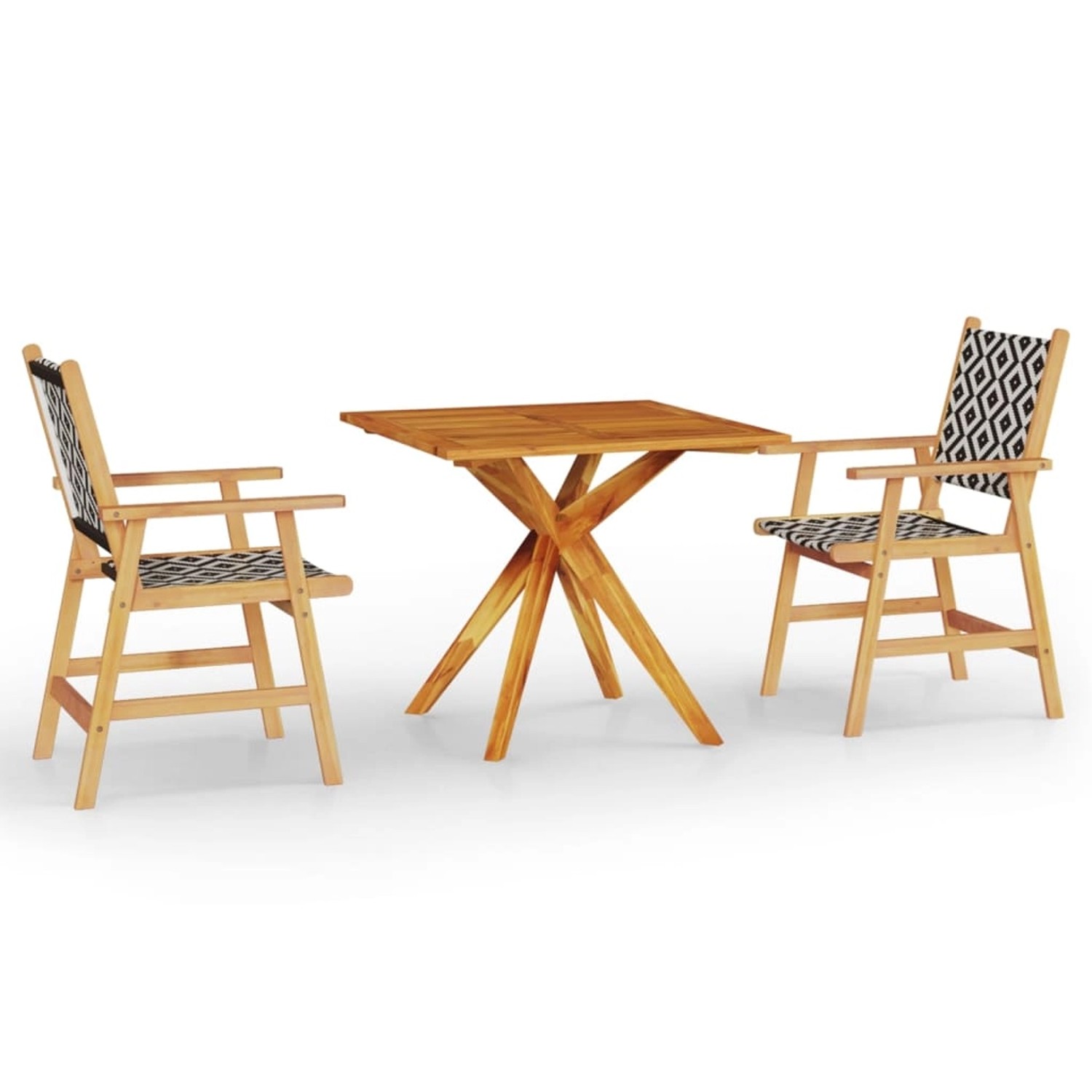 vidaXL 3-tlg Garten-Essgruppe Massivholz Akazie Modell 8 vidaXL 3-tlg Garten-Essgruppe Massivholz Akazie Modell 8 von VIDAXL