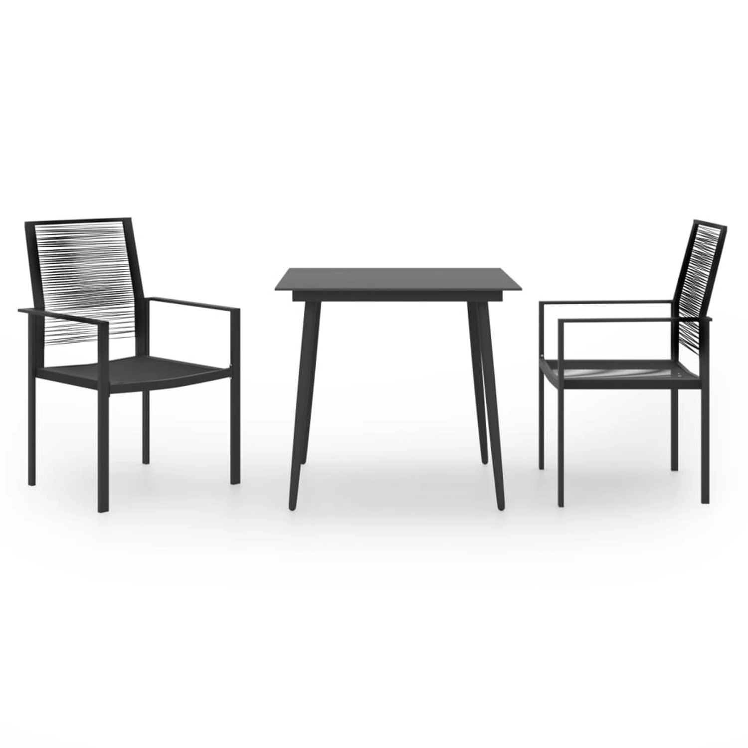vidaXL 3-tlg Garten-Essgruppe Modell 1 von VIDAXL