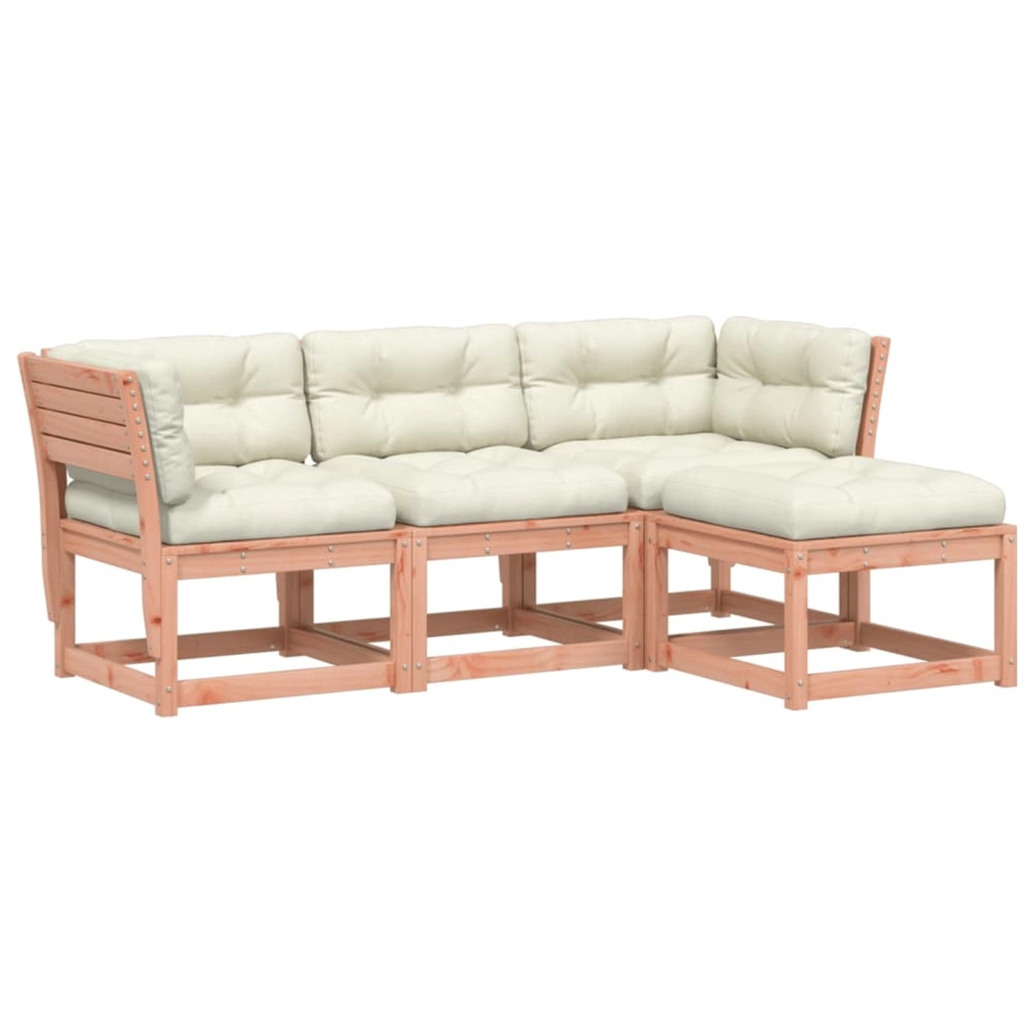 vidaXL 4-tlg Garten-Lounge-Set mit Kissen Massivholz Douglasie Modell 6 vidaXL 4-tlg Garten-Lounge-Set mit Kissen Massivholz Douglasie Modell 6 von VIDAXL
