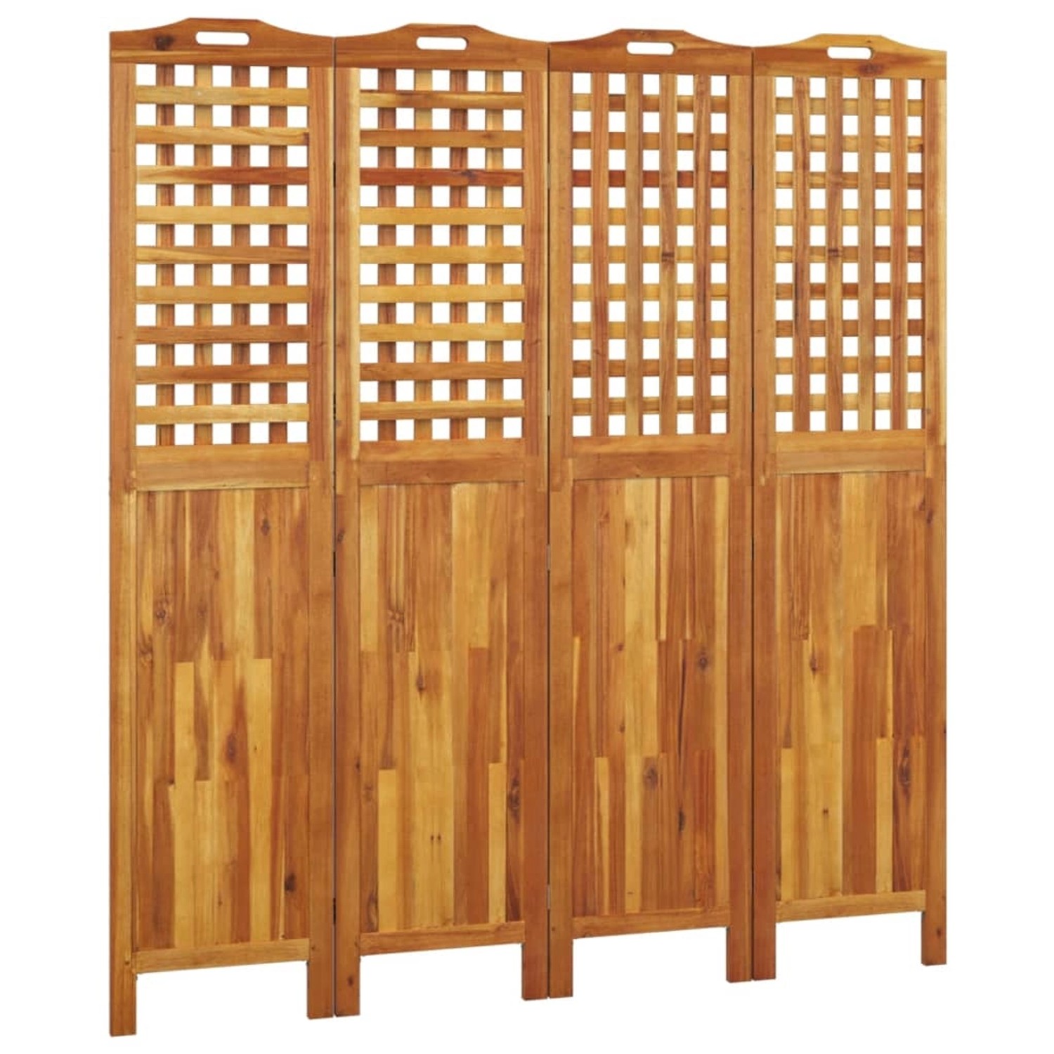 VidaXL 4-tlg. Paravent 162x2x180 cm Massivholz Akazie VidaXL 4-tlg. Paravent 162x2x180 cm Massivholz Akazie von VIDAXL