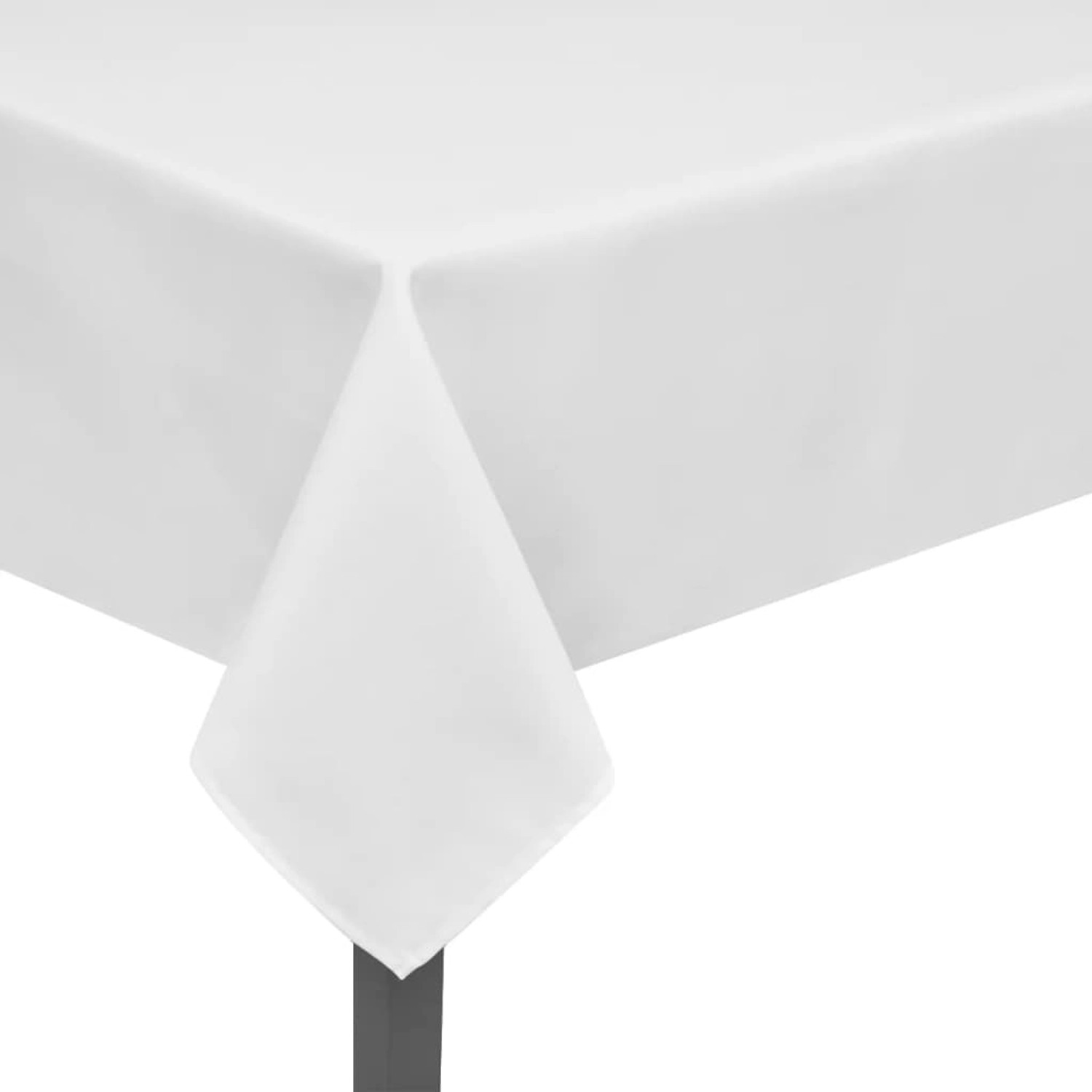 vidaXL 5 Tischdecken Weiß 100 x 100 cm vidaXL 5 Tischdecken Weiß 100 x 100 cm von VIDAXL